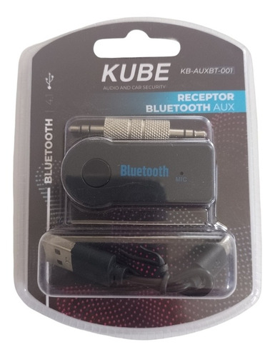Receptor Bluetooth 4.1 Para Estereo Auto Auxiliar Micrófono 