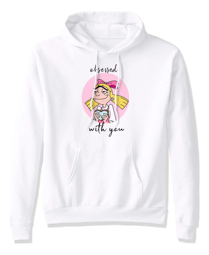 Sudadera Hey Arnold Escuela Serie Helga Pataki Amor Obsessed | Envío gratis