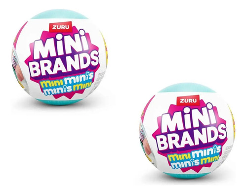 Mini Brands Mini Minis Crea Llena Tu Nevera Con 2 Cápsulas
