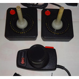 3 Joysticks Vintage Atari Originales Excelente Estado Leer