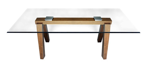 Planos Para Fabricar Mesa De Comedor Moderna Madera-vidrio