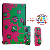 Funda Case Protectora Para Nintendo Switch Oled + Thumbs 09