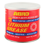 Grasa De Litio Roja X 454 Gr # 2 Rulemanes Multiprop Abro