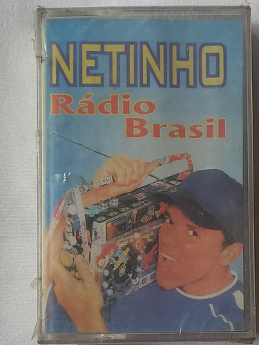 Fita K7 Netinho - Rádio Brasil (lacrada)