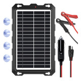 Cargador Solar De Goteo De 12v Batería De Barco Cargad...