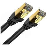Cable Red Plano Categoria 8 Cat8 Utp Ethernet 30 Metros 40gb