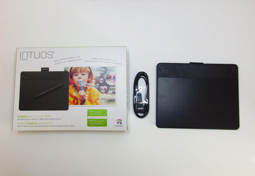 Tableta Digitalizadora Wacom Intuos Pen & Touch Small Black