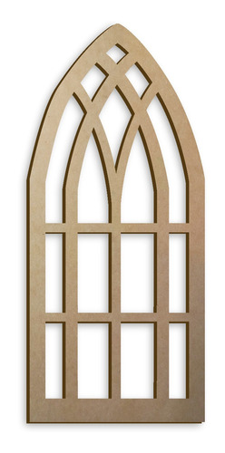 2 Marco Ventana Vintage Mdf Decoración Arco Simulador