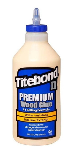 Cola Titebond Premium 2 946ml Especial Luthieria Marcenaria