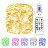 Fairy Lights 66 Pies 200 Led Usb Twinkle String Lights Plug 