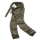 Cargo Pants Men Camouflage Trousers Casual Multi-pocket Pant