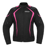 Campera Moto Mujer Gp23 Cp20 Impermeable Protección Masxmoto