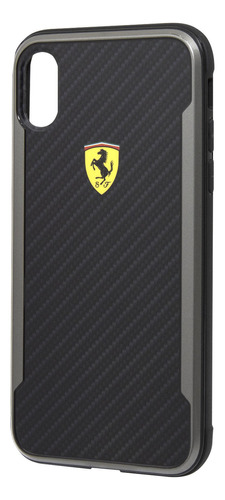 Carcasa Ferrari P/iPhone XR Negra Fespchci61cbbk