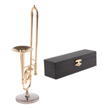 Instrumentos Musicales En Miniatura Modelo De Trombón De