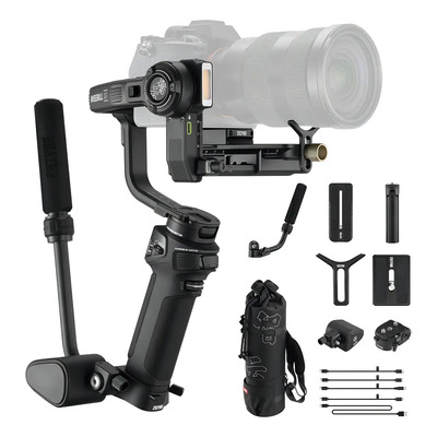 Estabilizadores Zhiyun Weebill 3s Combo Para Cámaras Color Negro Con Reposamuñecas Para Estabilizador De Cardán | Meses sin interés