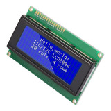 Display Lcd Pantalla 20x4 2004 Fondo Azul Arduino Pic