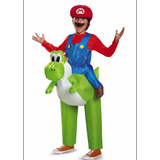 Disfraz Super Mario Marca Disguise Inflable Automatico