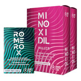 Minoxidil Mujer 2 Pack + Shampoo Anticaída Romerox