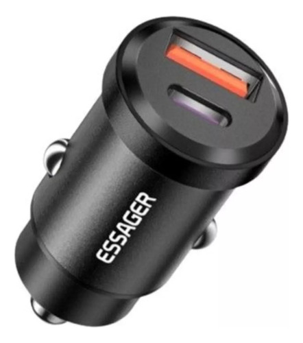 Cargador Carro Usb Carga Rapida 45w Pd3.0/qc4.0