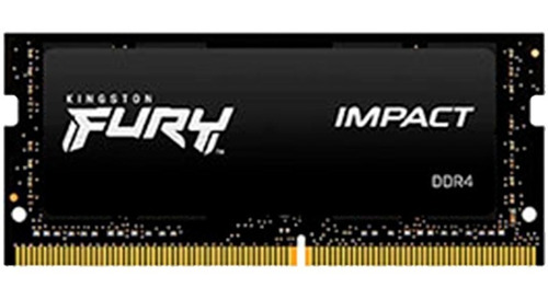 Memoria Ram Portátil Kingston Fury Impact Ddr4 16gb 3200mhz