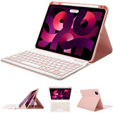 Funda Con Teclado Para iPad Pro 11 Rosa