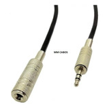 Extensão P2 Stereo Headphone Profissional De 20m