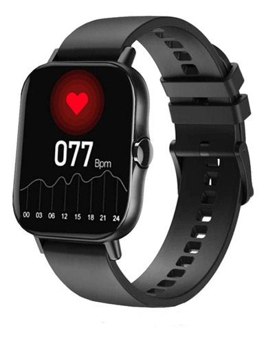 Smartwatch Goufit Watch 2021 1.78  Caja 44mm  Negra, Malla  Negra