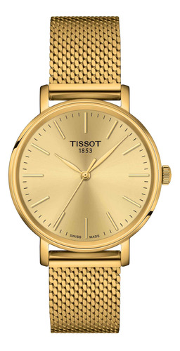 Reloj Tissot Everytime Dorado