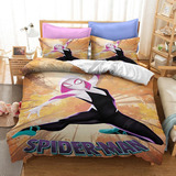 Juego De Cama Con Funda De Edredón Spider-man Gwen Stacy