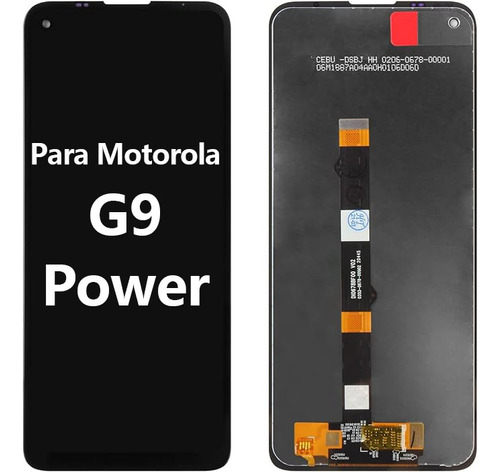 Para Motorola Moto G9 Power Xt2091 Tela Lcd Display Frontal