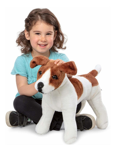 Animal De Peluche Gigante Melissa & ;amp; Doug, Jack Russell