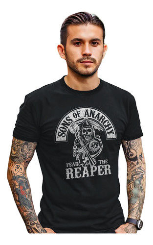 Playera Sons Of Anarchy Reaper Charming Redwood Original