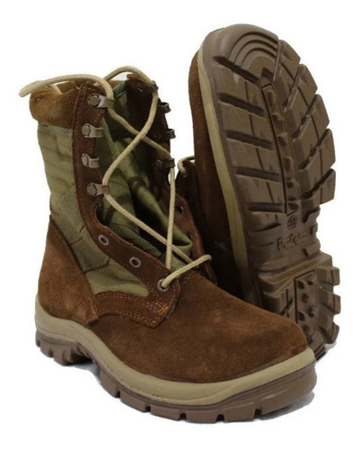 Botas Borcegos Tácticos Coyote Brown Patria