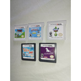 Lote 5 Jogos Nintendo 3ds E Ds