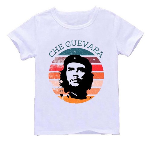 Remera Blanca Adultos Che Guevara R13
