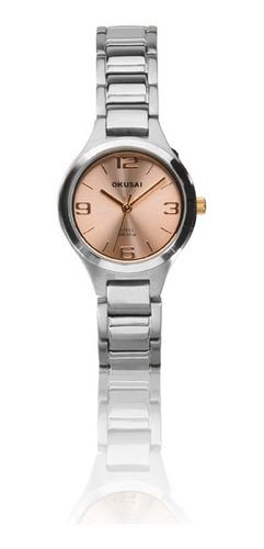 Reloj Mujer Okusai Okd0070-ans-5c Malla Acero Inoxidable