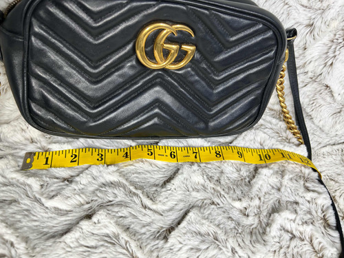 Gucci Marmont Original 100% Negra