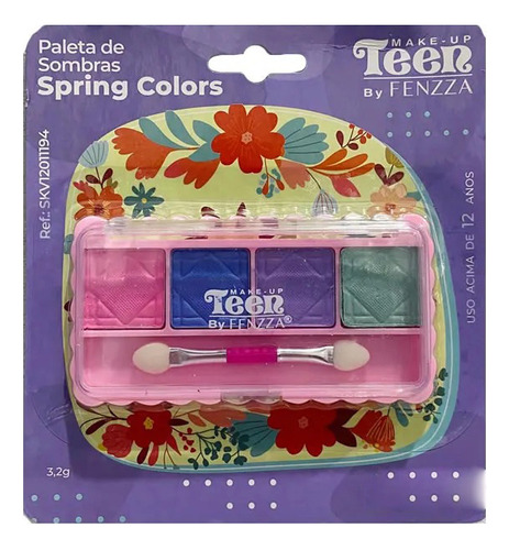 Fenzza Teen Paleta De Sombras Spring Colors By Fenzza Skv120