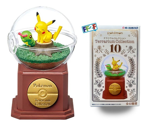 Pikachu & Caterpie Terrarium Collection Pokemon Rement 