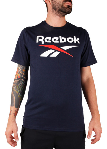 Ri Big Logo Tee Ar Vector Navyvector Navy Azul In Store