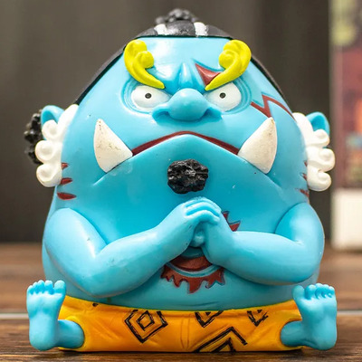 Figura De Jinbe De One Piece Estilo Chibi, Adorno De Anime