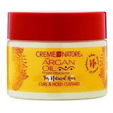 Creme Of Nature Aceite De Argán Curl & Hold Natillas 11,5 On