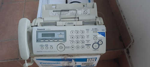 Fax Con Teléfono Panasonic, Papel Común A4 Contestador Digit
