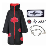 Akatsuki Naruto Bata Accesorios Capa De Cosplay