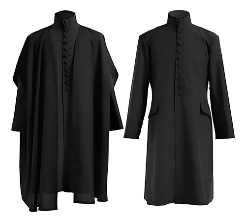 Disfraz Cosplay Harry Potter Severus Snape Halloween Hombre1