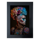 Cuadro De Catrina La Calavera Garbancera Día De Muertos #196