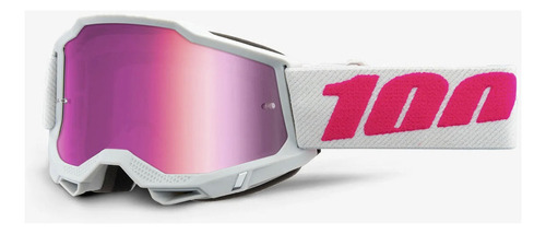 Óculos Proteção Moto Trilha Dh 100% Accuri 2 Goggle Pink