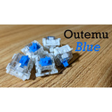 Switches Outemu Blue A Prueba De Polvo $400 C/u