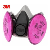 Respirador 3m + Filtro 2091 P100 + Lente Engomado Spy 