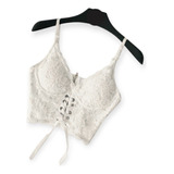 Crop Parte Bralette Brasier Top Brasier 